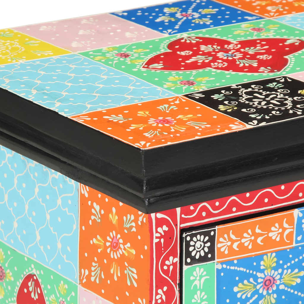 Bedside Cabinet with Drawer 2 pcs Multicolour 40 x 35 x 45 cm