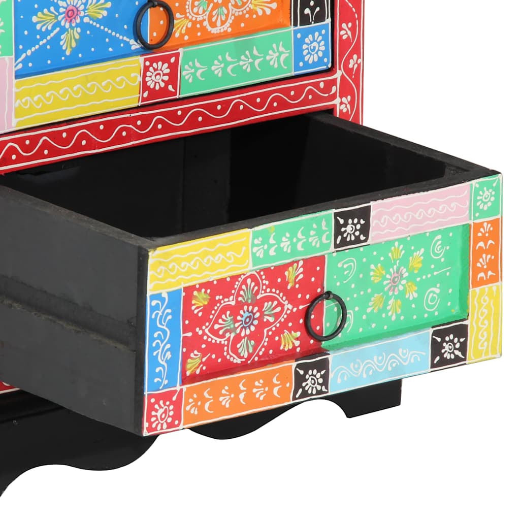 Bedside Cabinet with Drawer 2 pcs Multicolour 40 x 35 x 45 cm