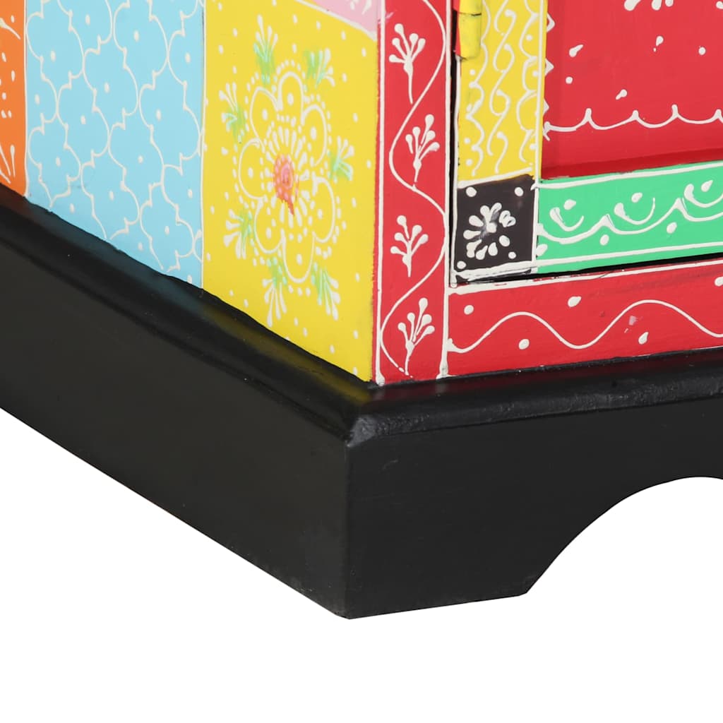 Console Table Multicolour 50 x 30 x 75 cm Solid Mango wood