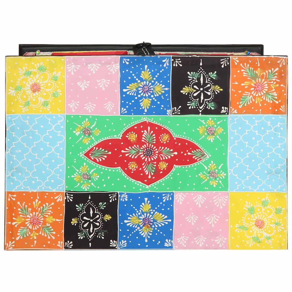 Console Table Multicolour 50 x 30 x 75 cm Solid Mango wood