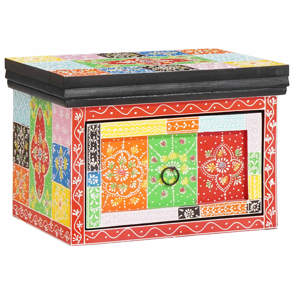 Bedside Cabinet with Drawer 2 pcs Multicolour 40 x 30 x 28 cm