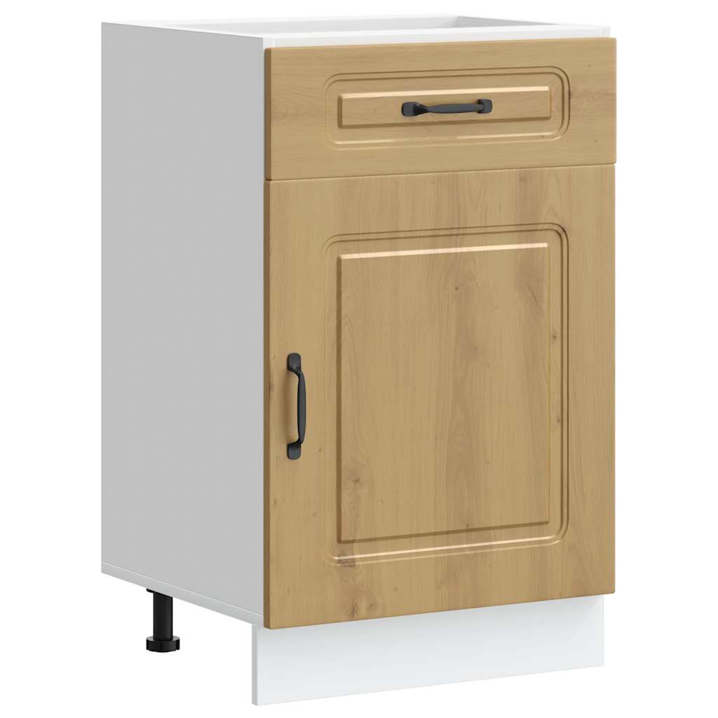 Kitchen Base Cabinet Kalmar Artisan Oak Engineered Wood