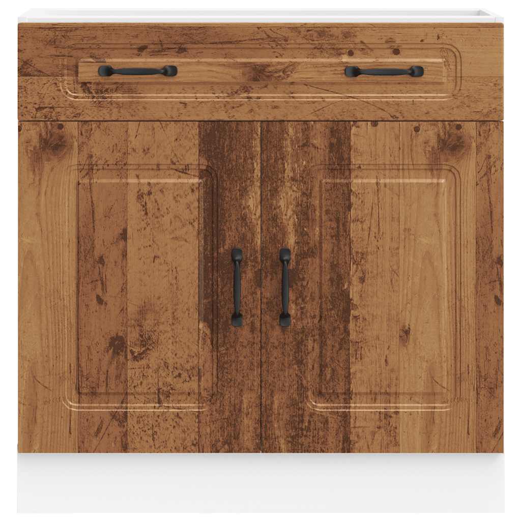 Kitchen Base Cabinet Kalmar Old Wood Engineered Wood