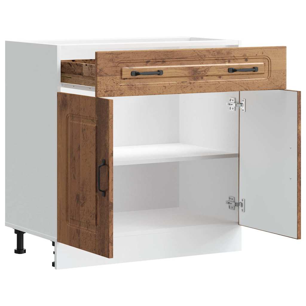 Kitchen Base Cabinet Kalmar Old Wood Engineered Wood