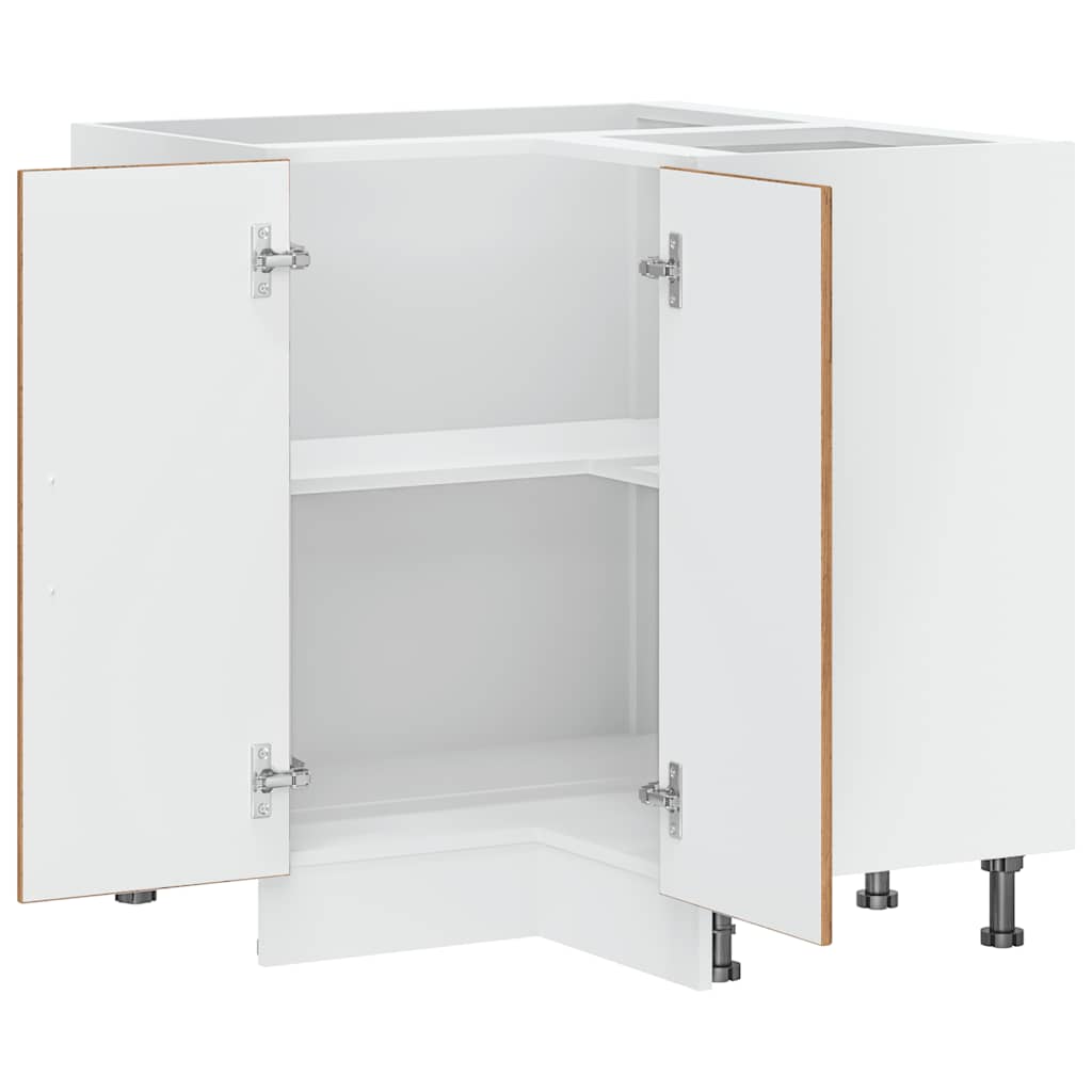 Kitchen Corner Base Cabinet Kalmar Old Wood Engineered Wood