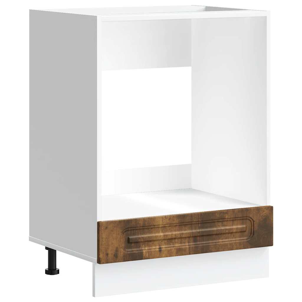 Oven Cabinet Kalmar Smoked Oak Engineered Wood