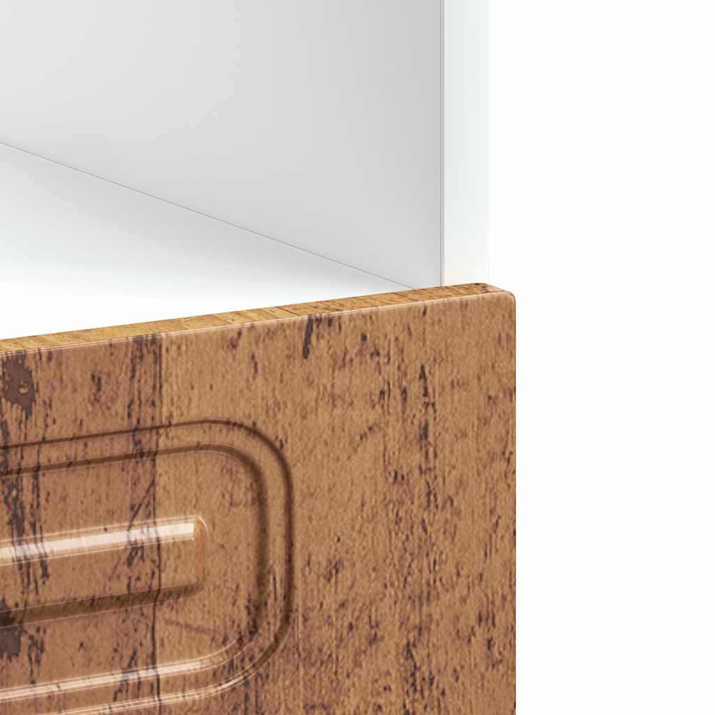 Oven Cabinet Kalmar Old Wood Engineered Wood