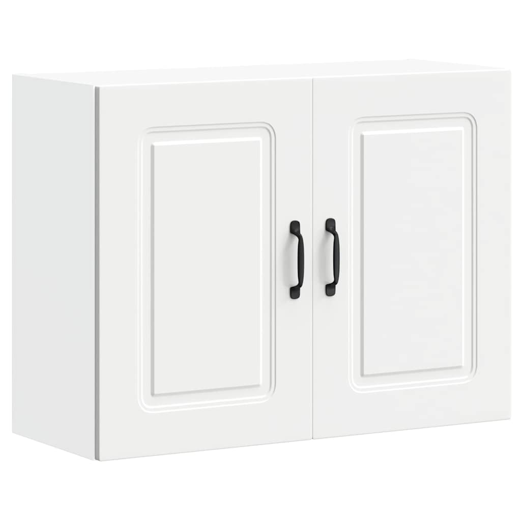 Kitchen Wall Cabinet Kalmar White Engineered Wood