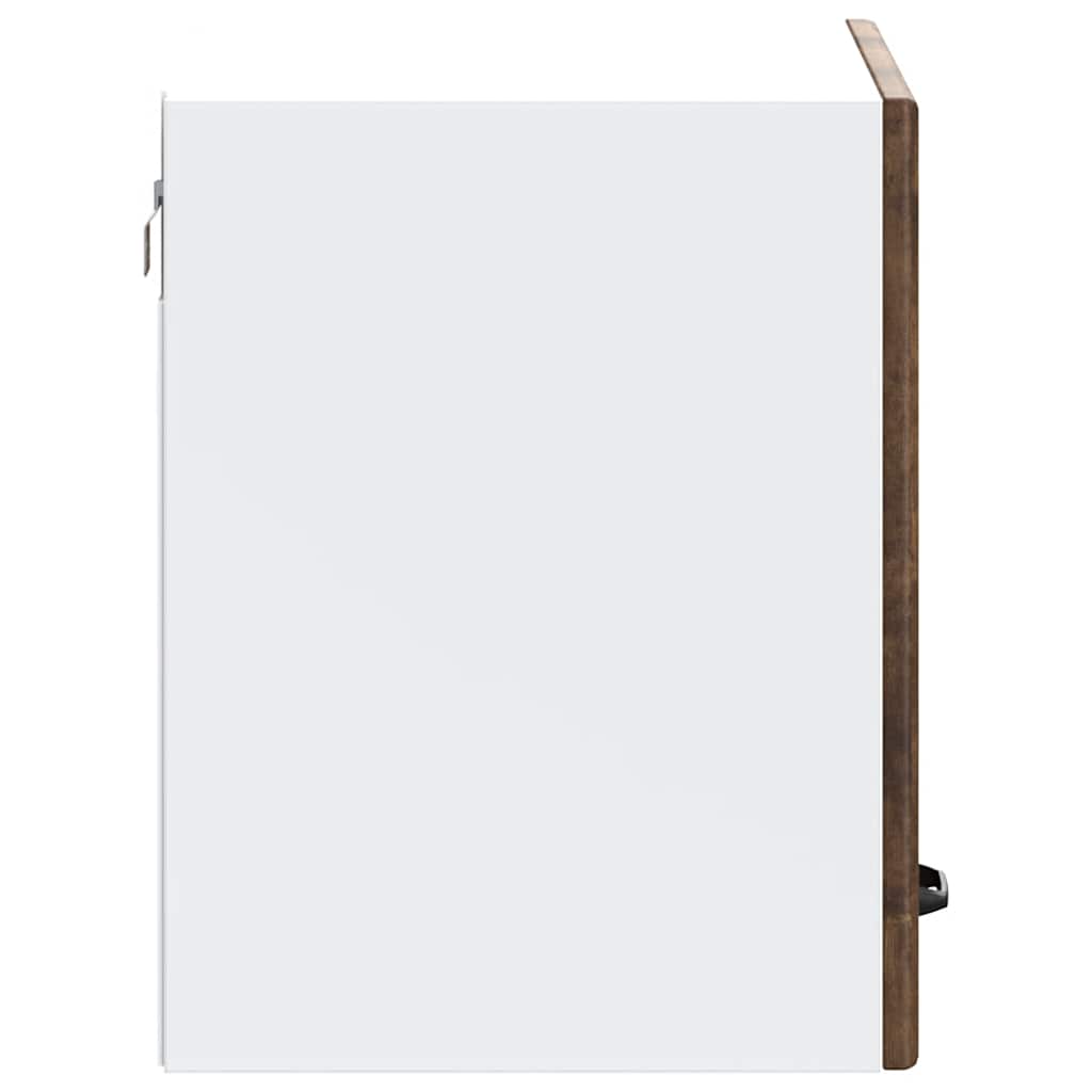 Kitchen Wall Cabinet Kalmar Smoked Oak Engineered Wood