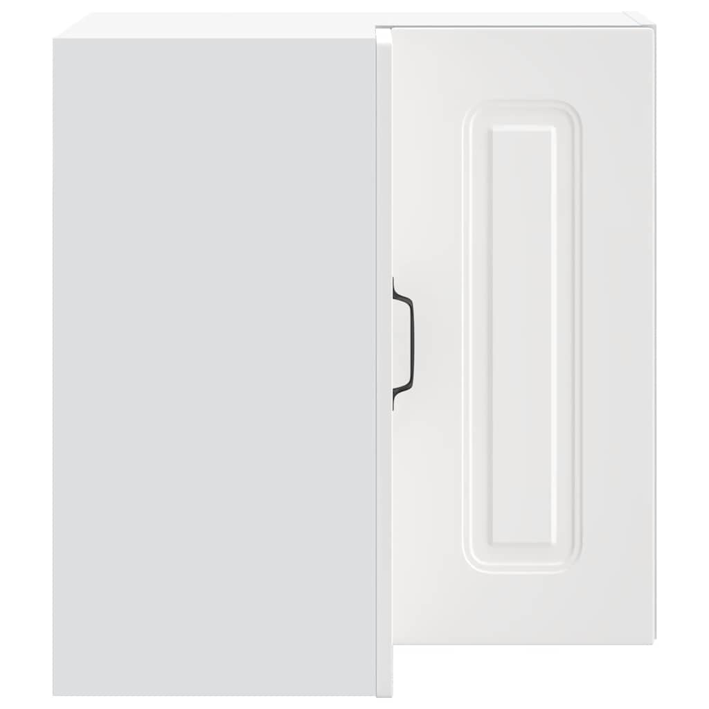 Kitchen Wall Corner Cabinet Kalmar White Engineered Wood
