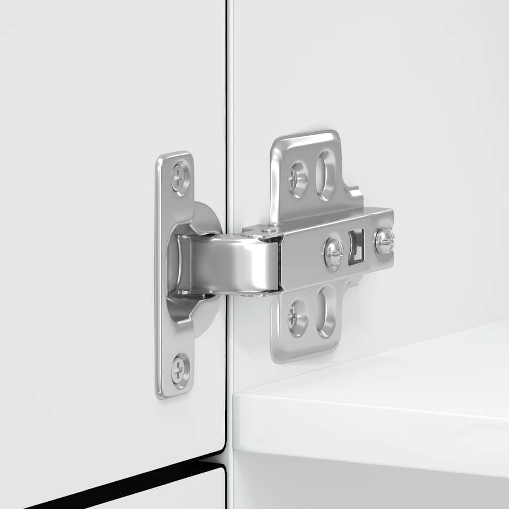 Kitchen Cupboard Kalmar Black Engineered Wood