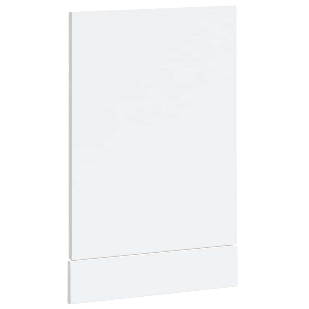Dishwasher Panel Kalmar High Gloss White 45x1.5x67 cm Engineered Wood
