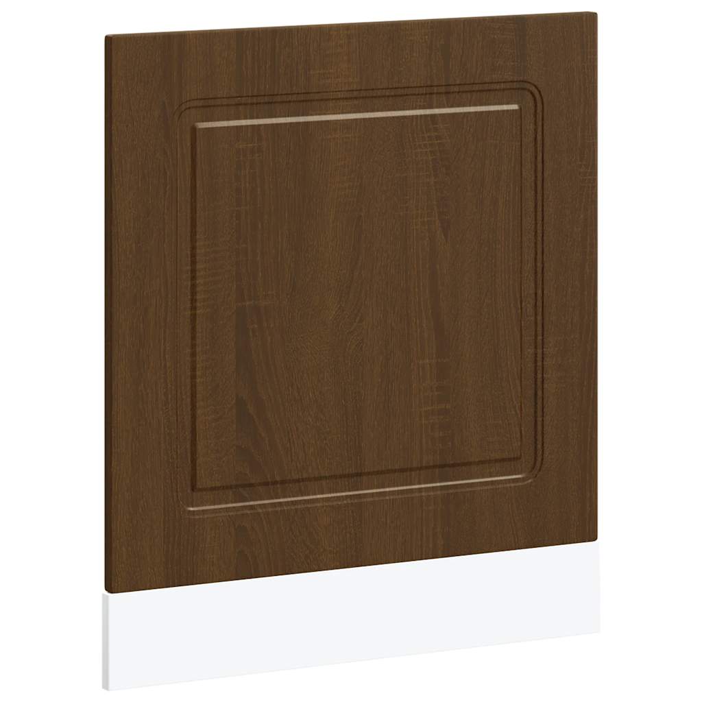 Dishwasher Panel Kalmar Brown Oak 60x1.5x67 cm Engineered Wood