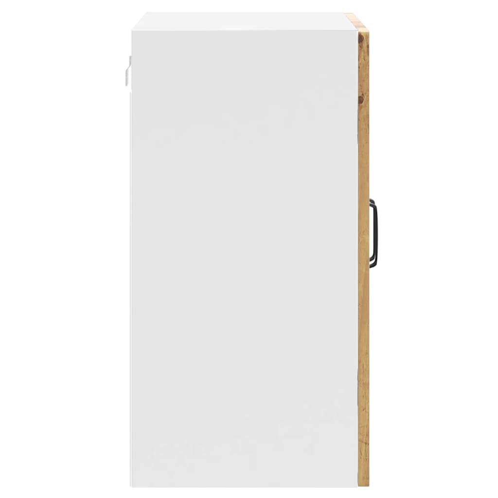 Kitchen Wall Cabinet with Glass Door Kalmar Artisan Oak Engineered Wood