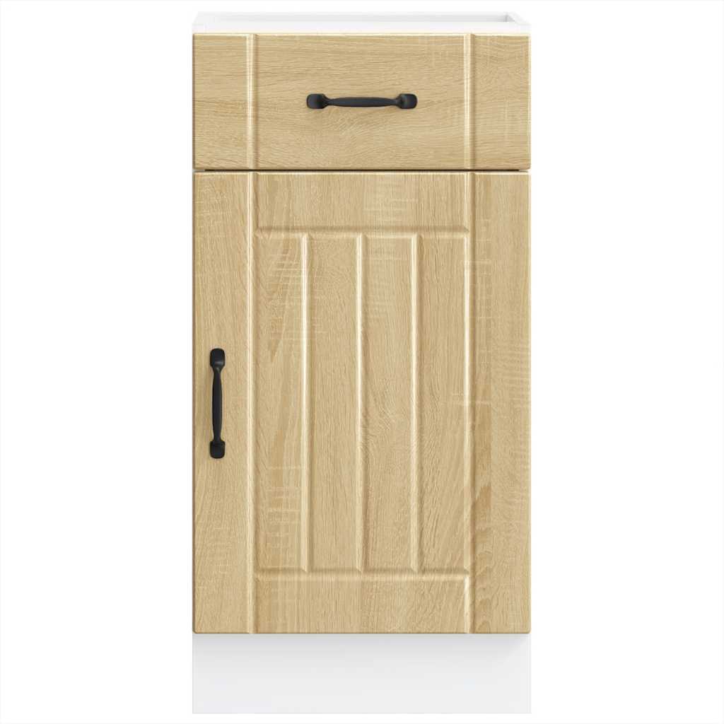 Kitchen Base Cabinet Lucca Sonoma Oak Engineered Wood