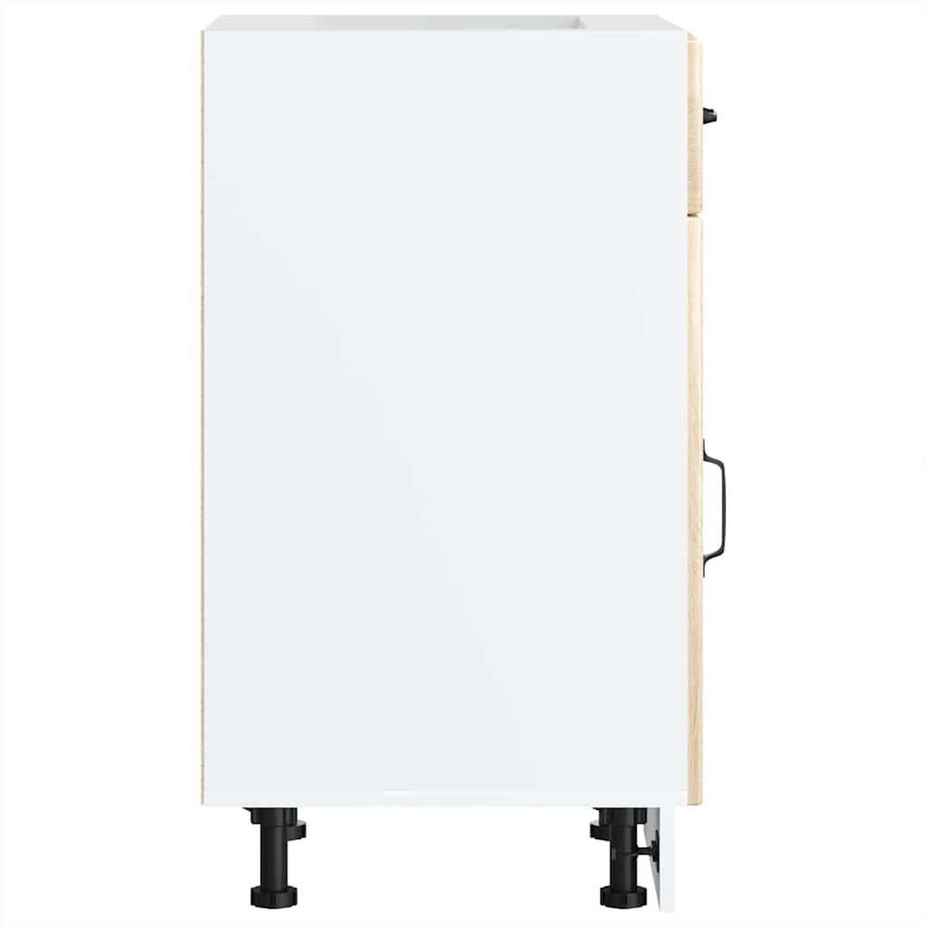 Kitchen Base Cabinet Lucca Sonoma Oak Engineered Wood