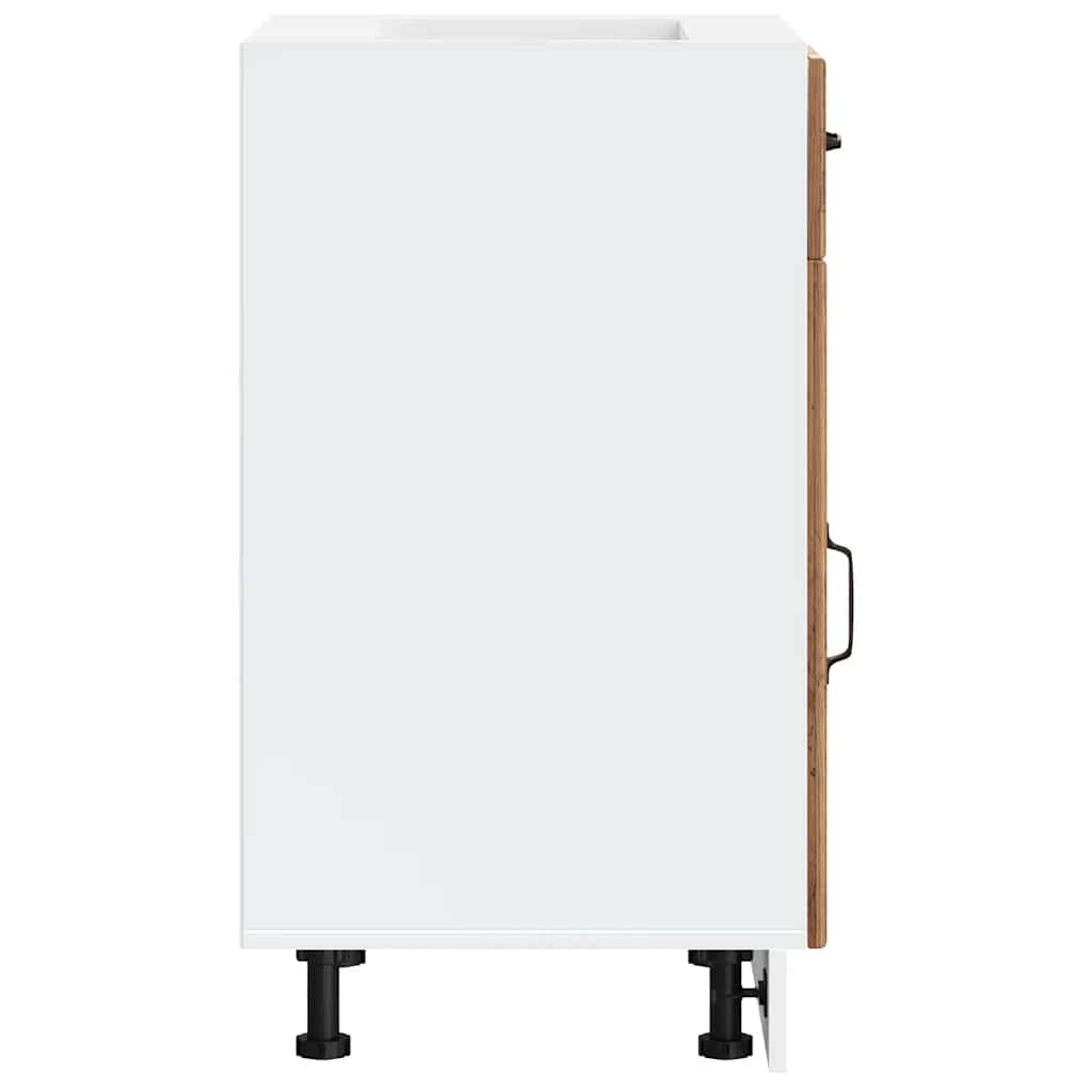 Kitchen Base Cabinet Lucca Old Wood Engineered Wood