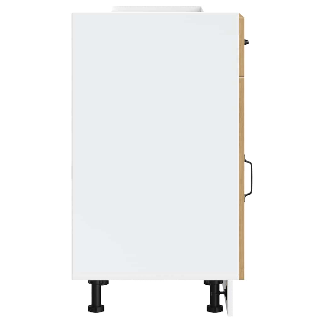 Kitchen Base Cabinet Lucca Artisan Oak Engineered Wood