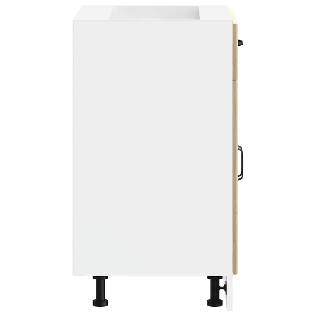 Kitchen Base Cabinet Lucca Sonoma Oak Engineered Wood