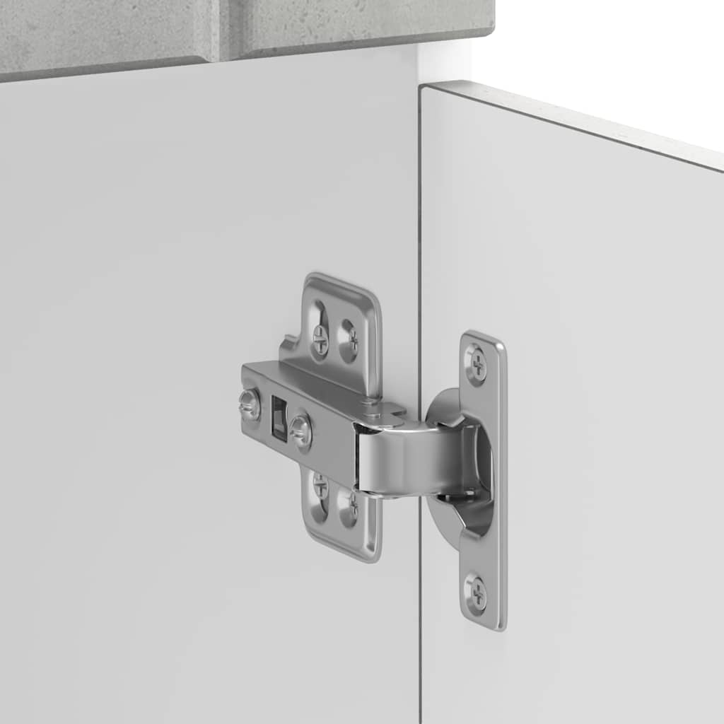 Kitchen Base Cabinet Lucca Concrete Grey Engineered Wood