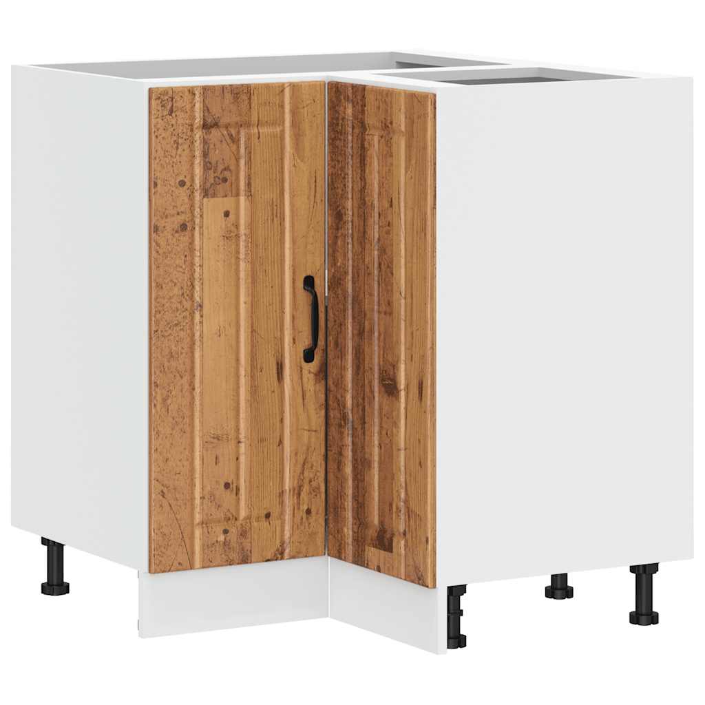 Kitchen Corner Base Cabinet Lucca Old Wood Engineered Wood