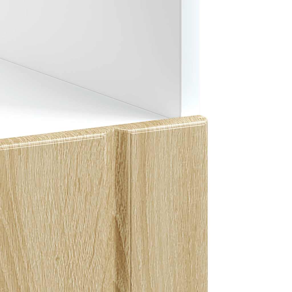 Oven Cabinet Lucca Sonoma Oak Engineered Wood