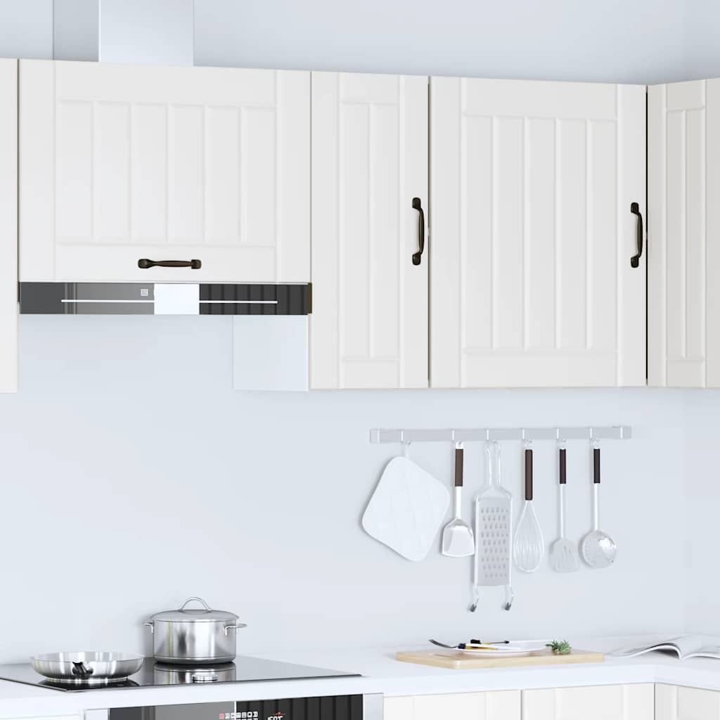 Kitchen Wall Cabinet Lucca White Engineered Wood