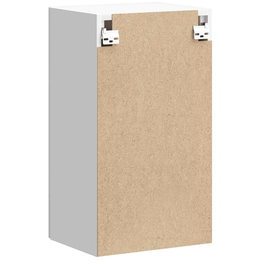 Kitchen Wall Cabinet Lucca High Gloss White Engineered Wood