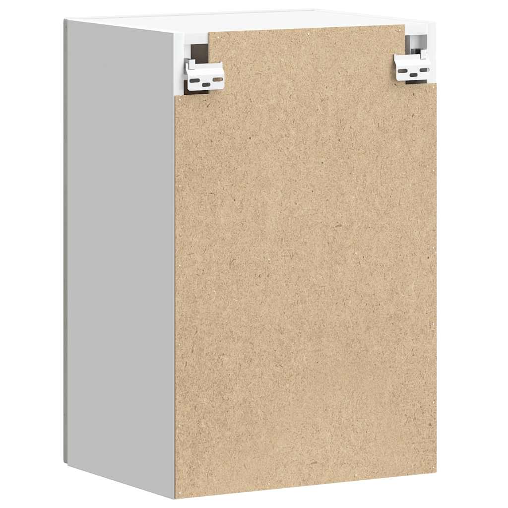 Kitchen Wall Cabinet Lucca Concrete Grey Engineered Wood