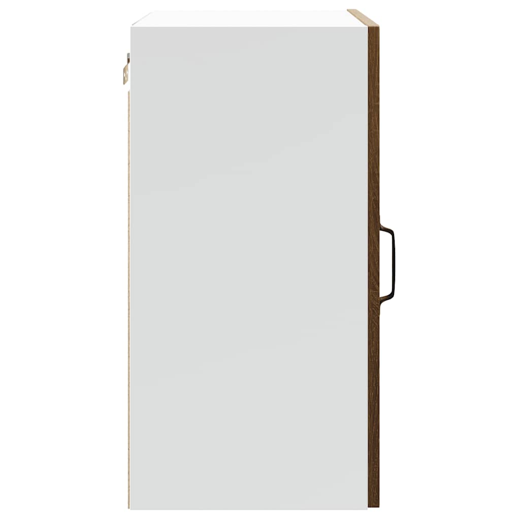 Kitchen Wall Cabinet Lucca Brown Oak Engineered Wood