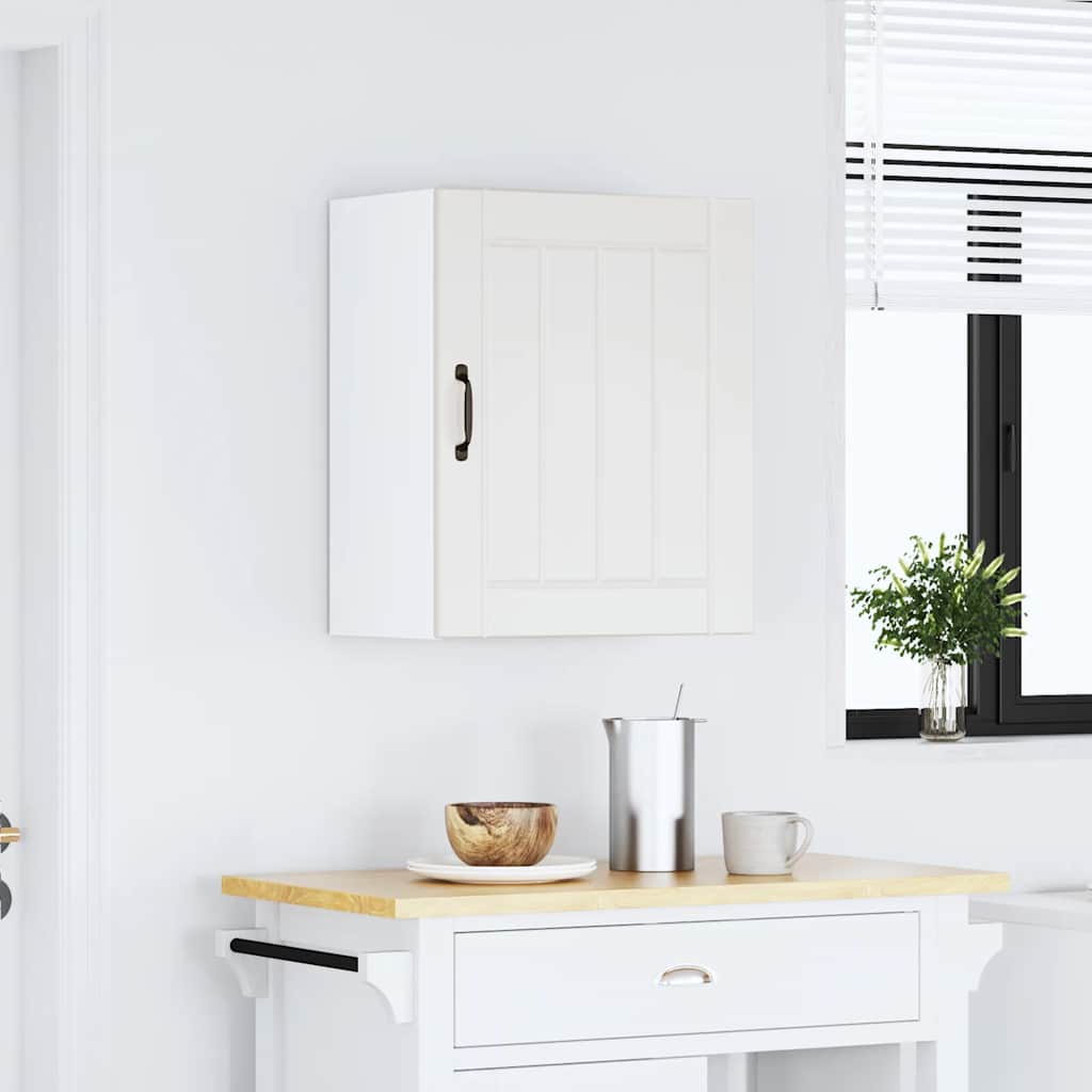 Kitchen Wall Cabinet Lucca White Engineered Wood