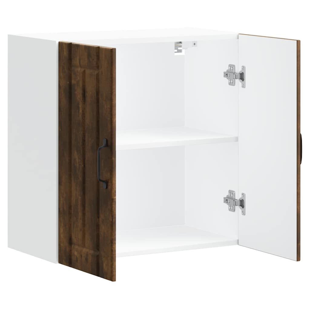 Kitchen Wall Cabinet Lucca Smoked Oak Engineered Wood