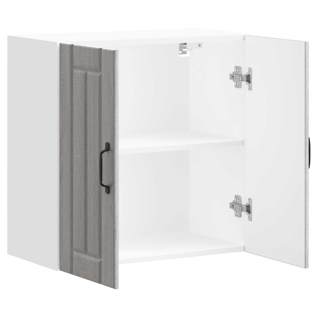 Kitchen Wall Cabinet Lucca Grey Sonoma Engineered Wood