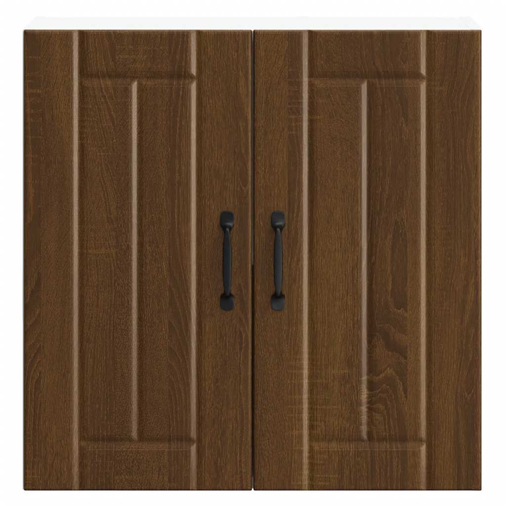 Kitchen Wall Cabinet Lucca Brown Oak Engineered Wood