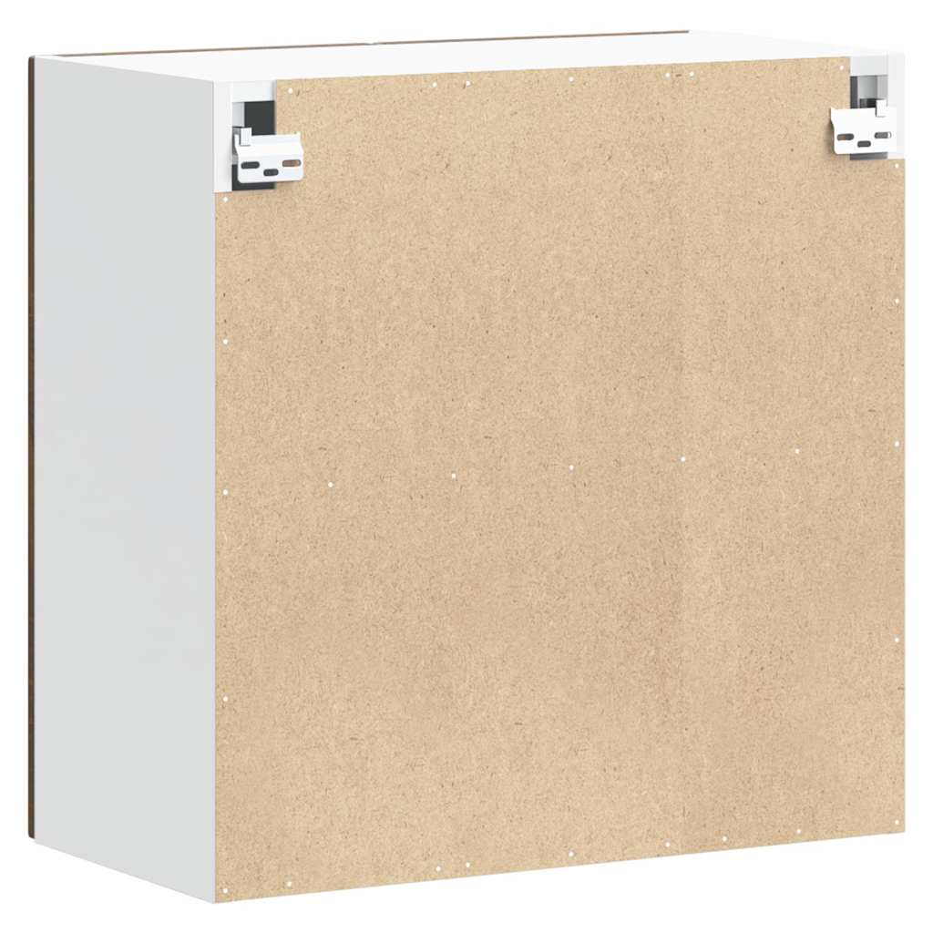 Kitchen Wall Cabinet Lucca Brown Oak Engineered Wood