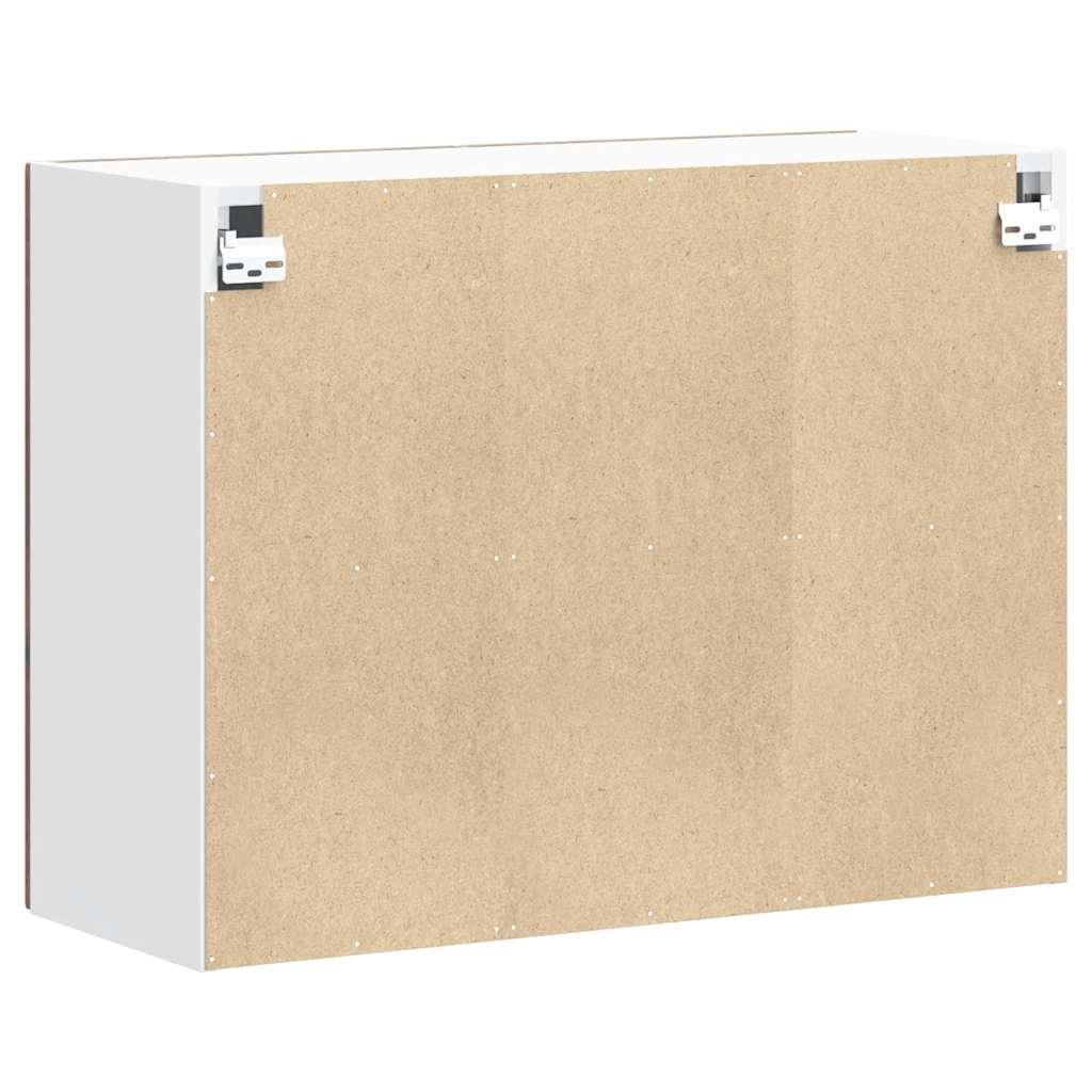 Kitchen Wall Cabinet Lucca Smoked Oak Engineered Wood