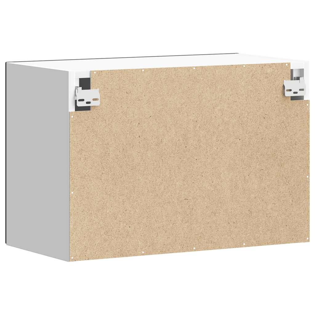 Kitchen Wall Cabinet Lucca Black Engineered Wood