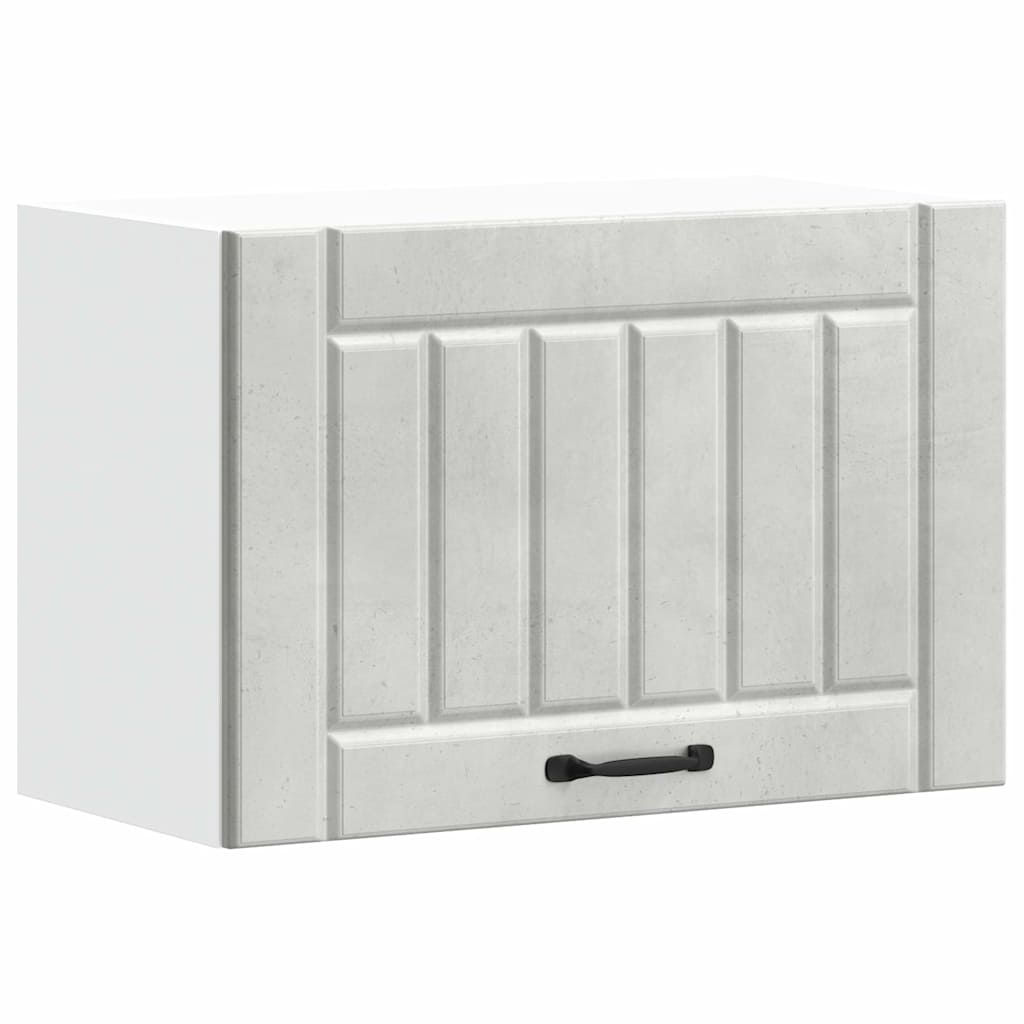 Kitchen Wall Cabinet Lucca Concrete Grey Engineered Wood