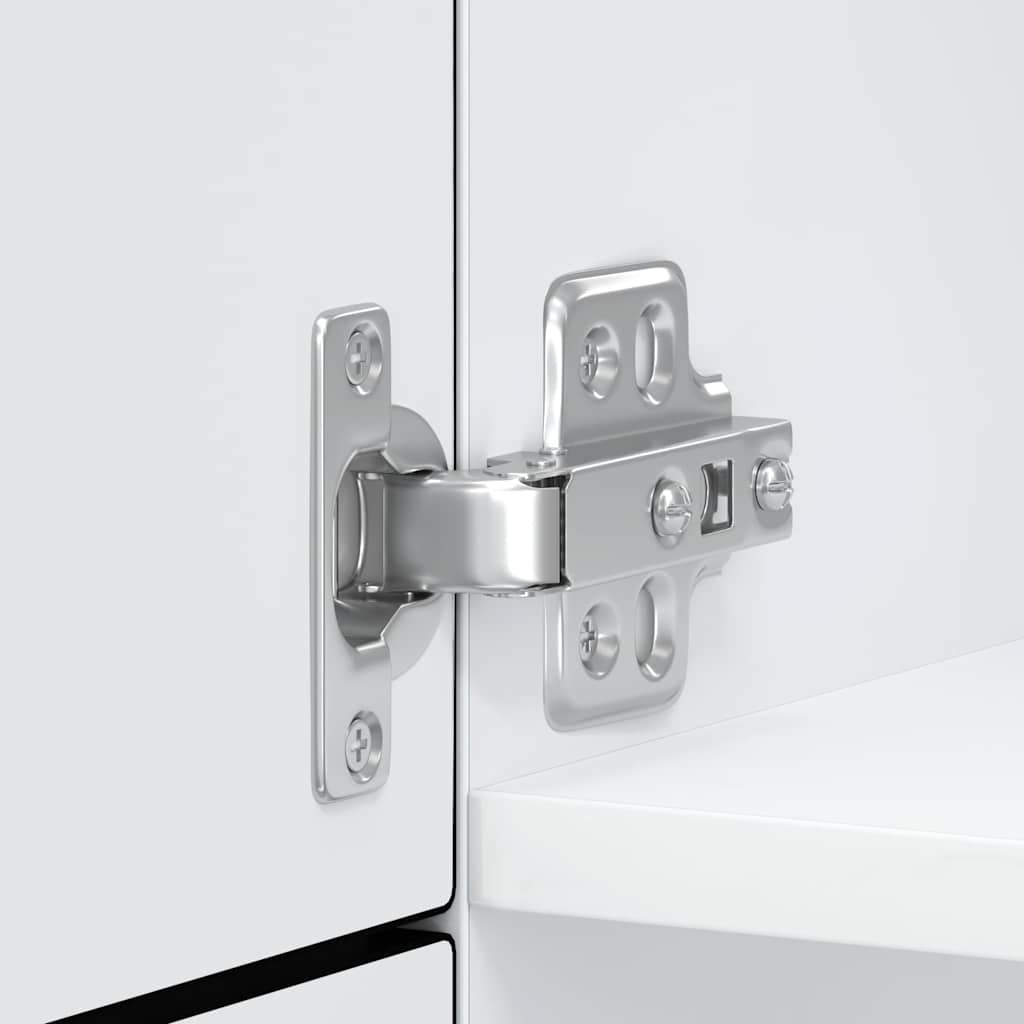 Kitchen Cupboard Lucca Black Engineered Wood