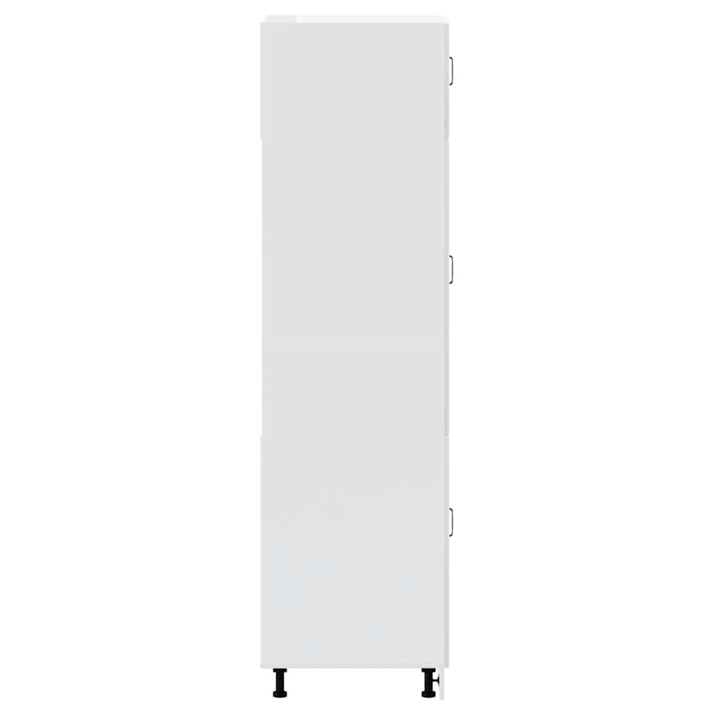 Kitchen Cupboard Lucca High Gloss White Engineered Wood