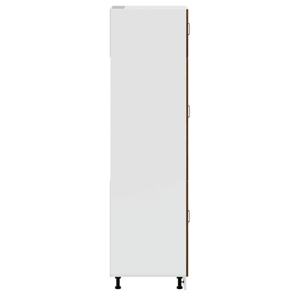 Kitchen Cupboard Lucca Brown Oak Engineered Wood