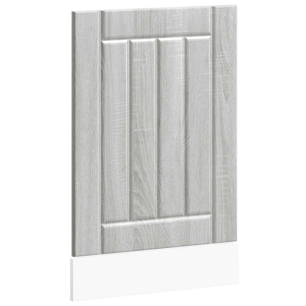 Dishwasher Panel Lucca Grey Sonoma Engineered Wood