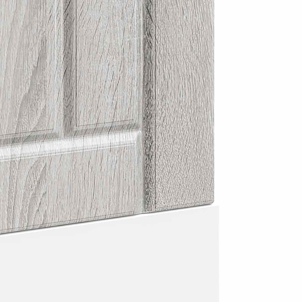 Dishwasher Panel Lucca Grey Sonoma Engineered Wood