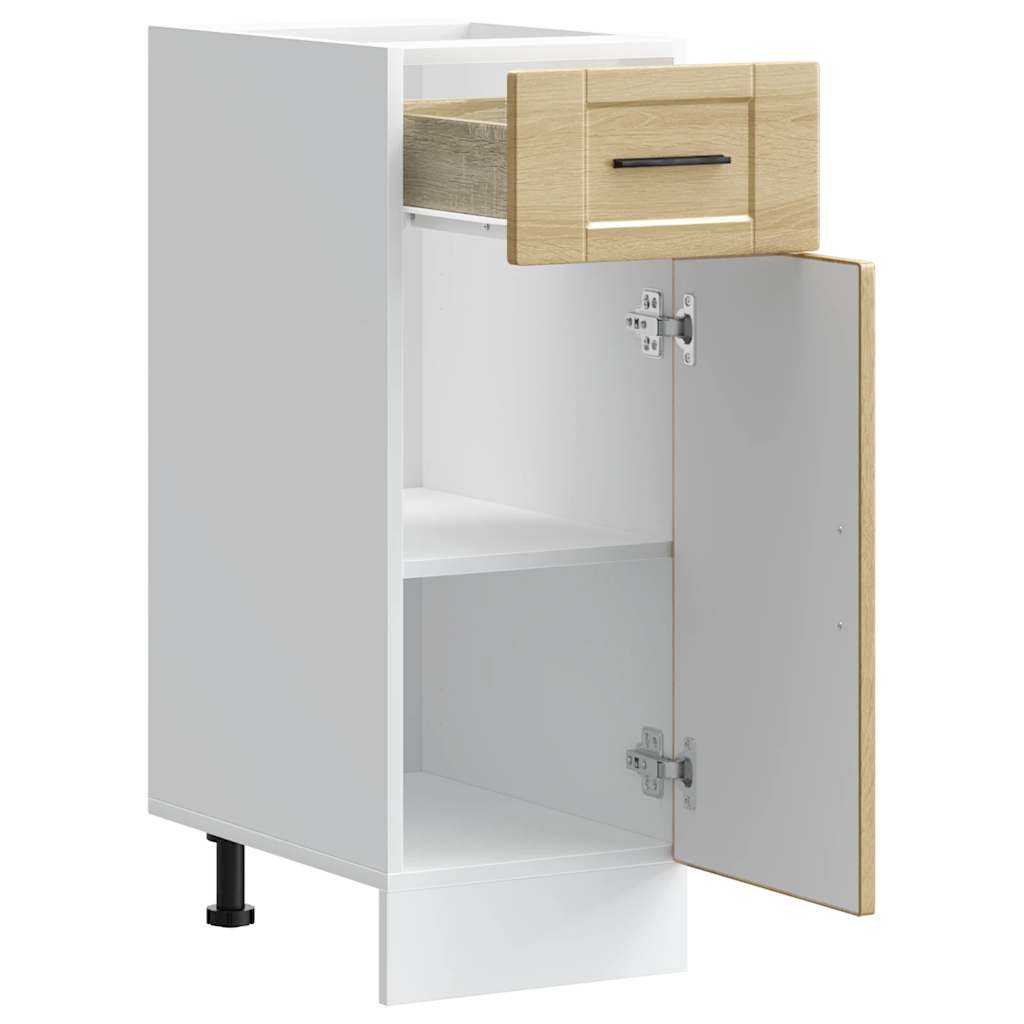 Kitchen Base Cabinet Porto Sonoma Oak Engineered Wood