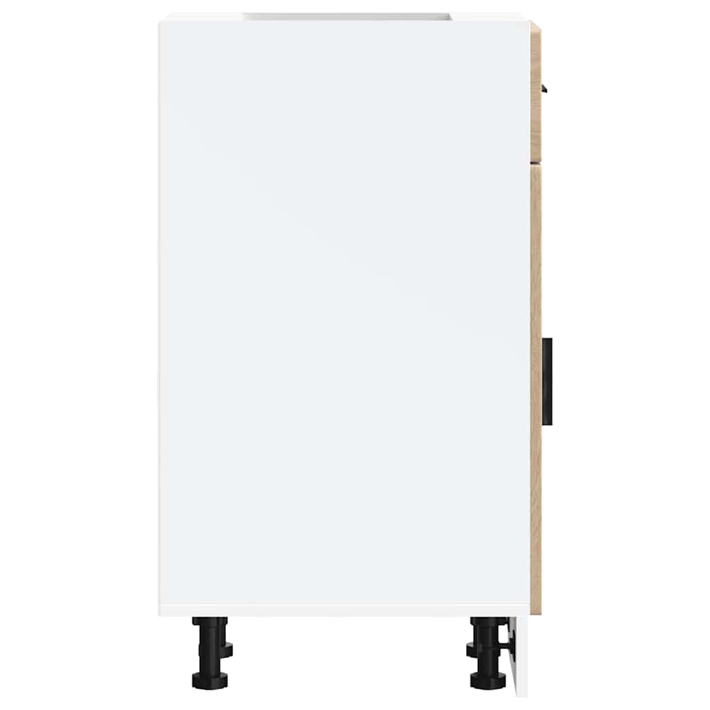 Kitchen Base Cabinet Porto Sonoma Oak Engineered Wood