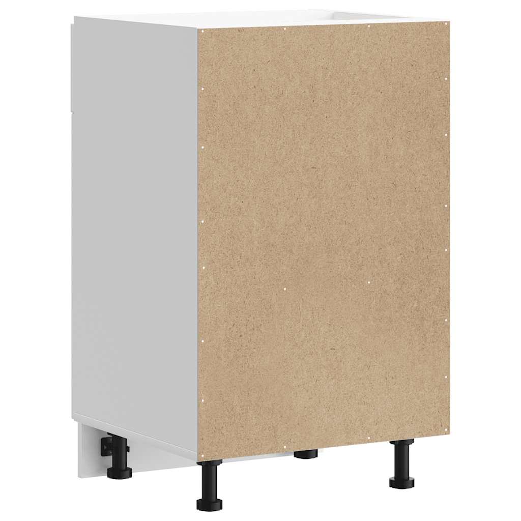 Kitchen Base Cabinet Porto White Engineered Wood