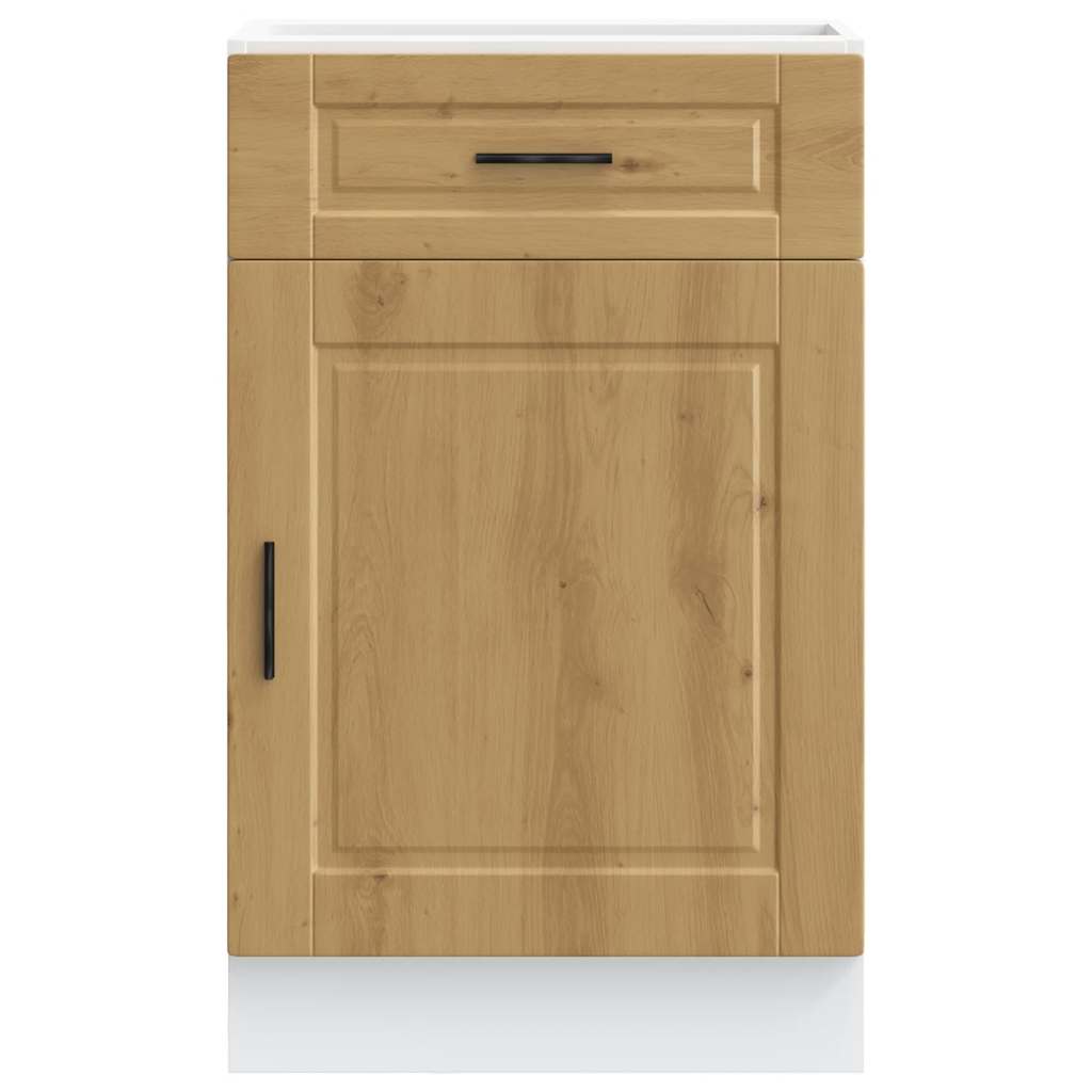 Kitchen Base Cabinet Porto Artisan Oak Engineered Wood