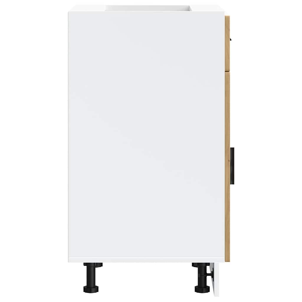 Kitchen Base Cabinet Porto Artisan Oak Engineered Wood