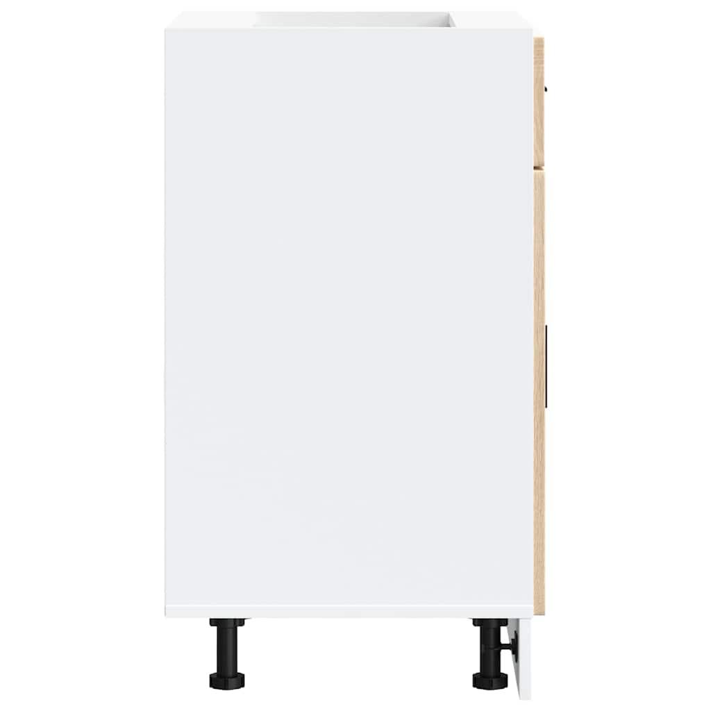 Kitchen Base Cabinet Porto Sonoma Oak Engineered Wood