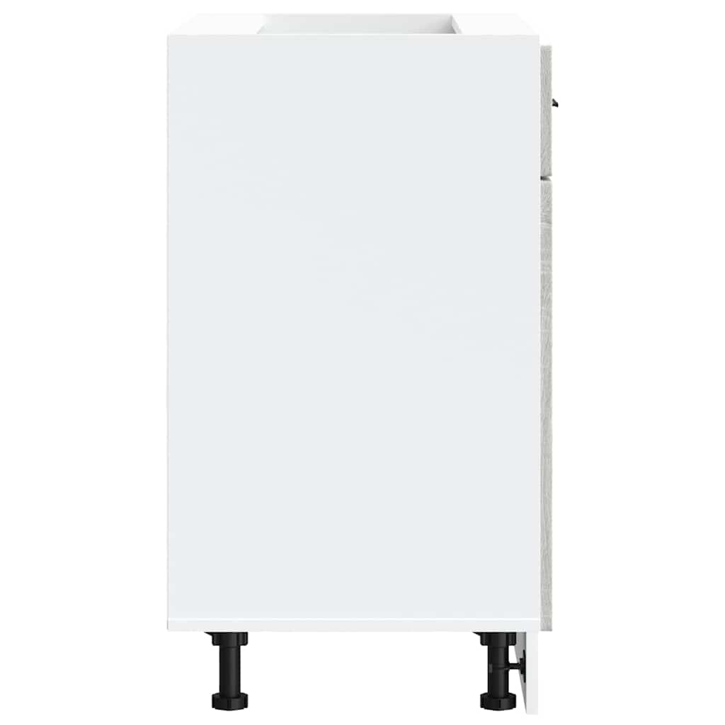 Kitchen Base Cabinet Porto Grey Sonoma Engineered Wood